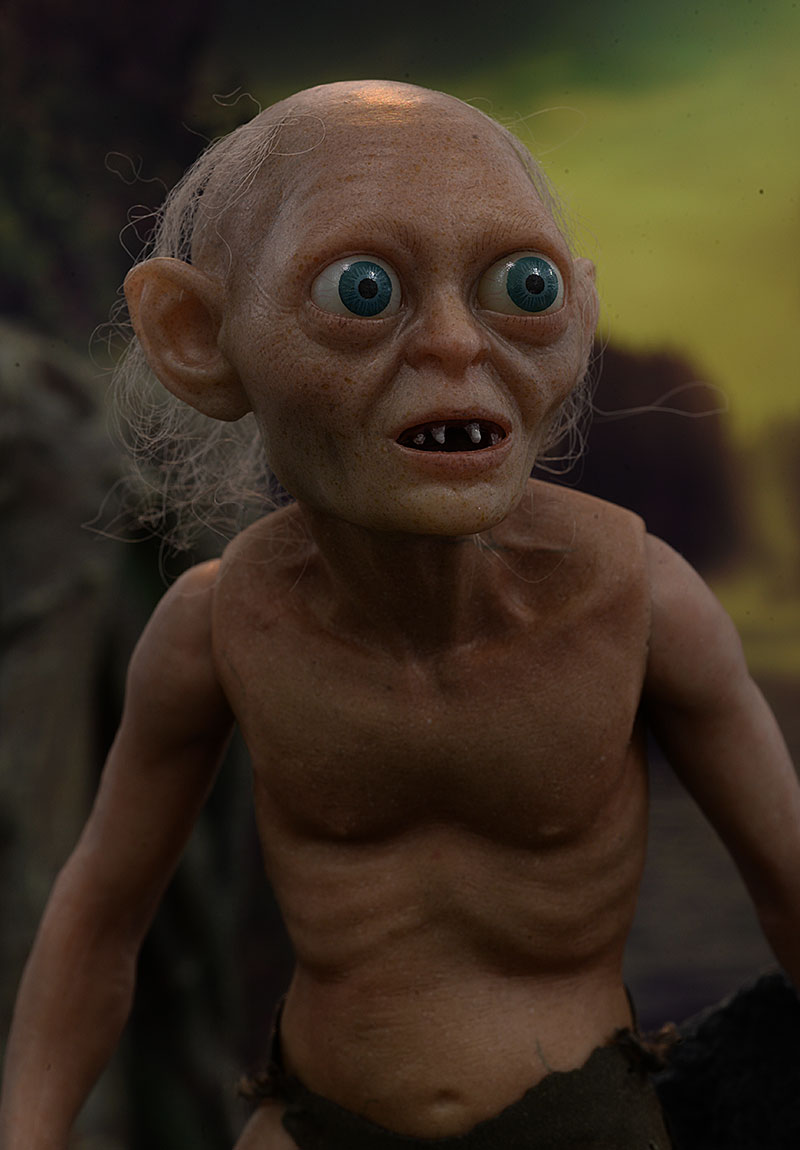 Gollum/Smeagol Lord of the Rings sixth scale action figure by Asmus
