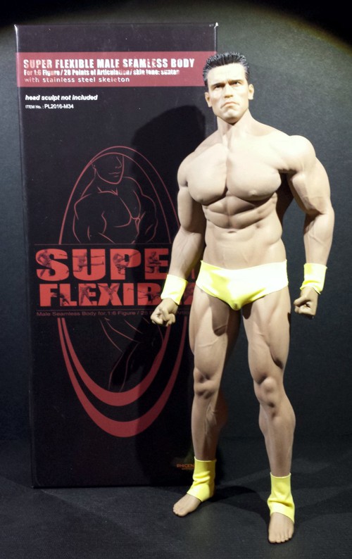 Details about   1/6th Scale The shocker suit Model Clothes Fit 12" Phicen M34 Male Muscular Body 