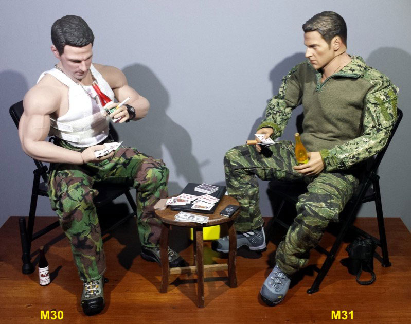 Sixth Scale M30, M31 seamless action figure bodies by Phicen