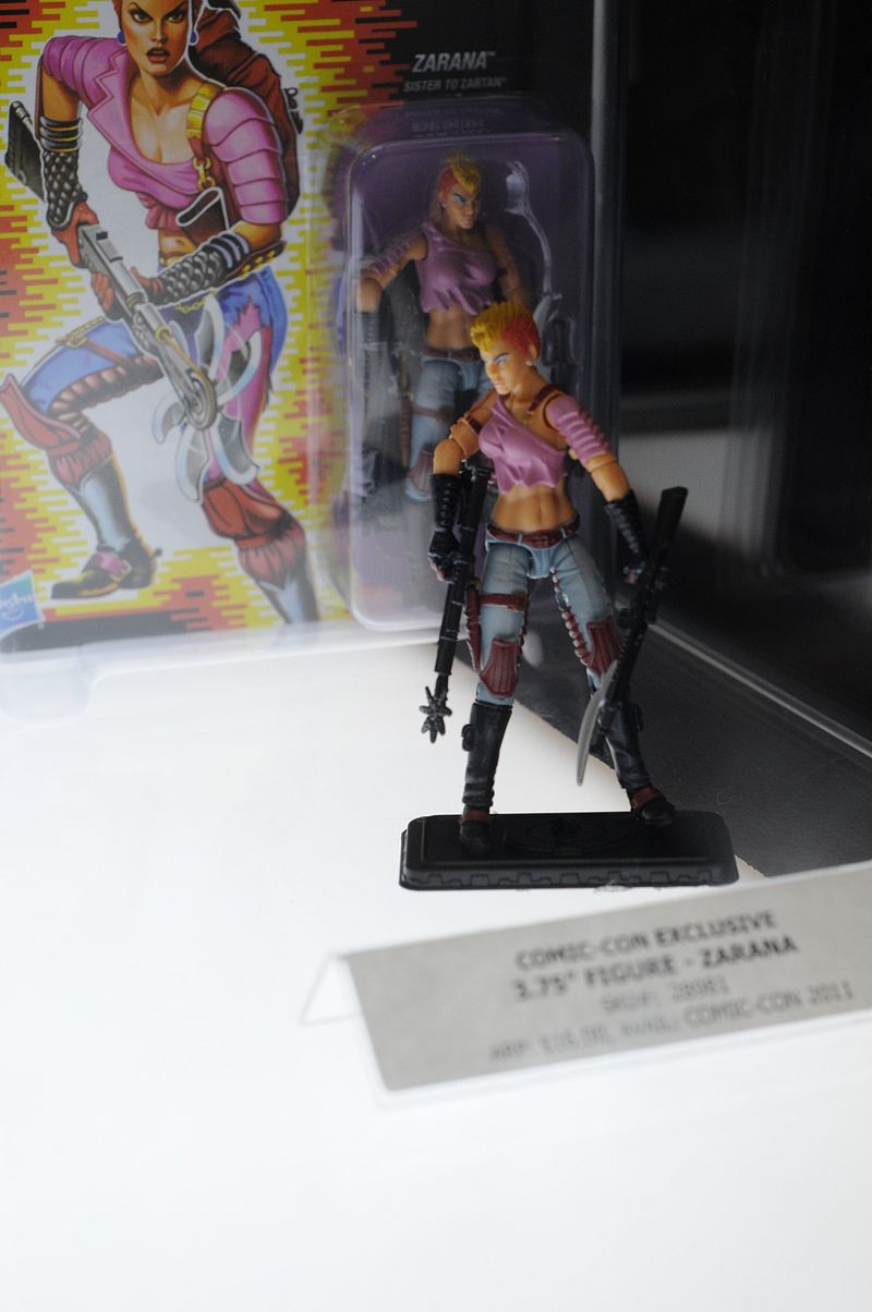 Hasbro G.I. Joe SDCC 2011 Action Figure Zarana, Edizione Limitata Esclusiva San Diego Comic-Con, Collezionismo